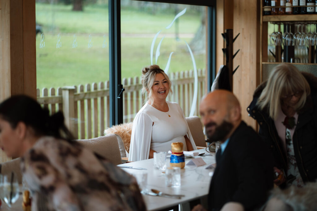 A photograph of a couple just married in Devon. Shot by UK Photographer, Chris Goddard.
