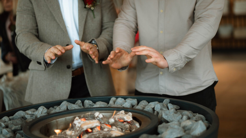 A photograph of a couple just married in Devon. Shot by UK Photographer, Chris Goddard.