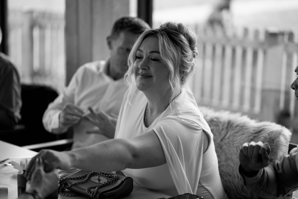 A photograph of a couple just married in Devon. Shot by UK Photographer, Chris Goddard.