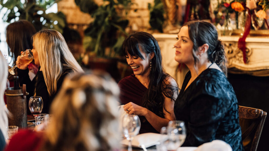 A couple just married at Clapton Country Club in London. Shot by UK wedding photographer, Chris Goddard.