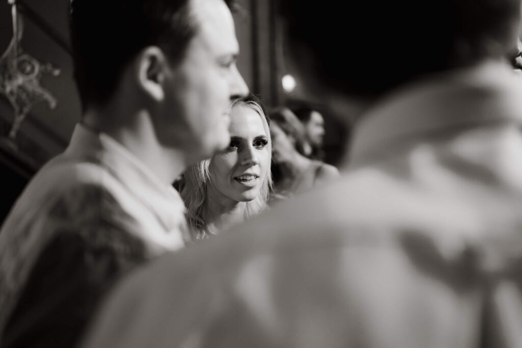 A couple just married at Clapton Country Club in London. Shot by UK wedding photographer, Chris Goddard.