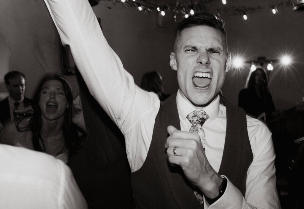 A couple just married at Clapton Country Club in London. Shot by UK wedding photographer, Chris Goddard.
