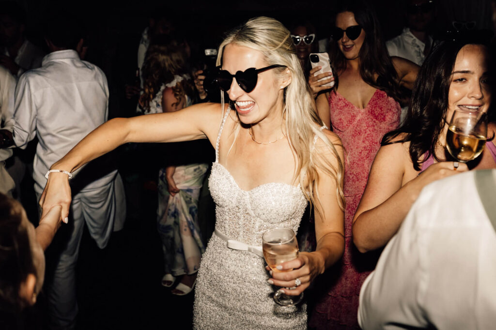 Married couple at cornish coastal wedding, shot by wedding photographer, chris goddard