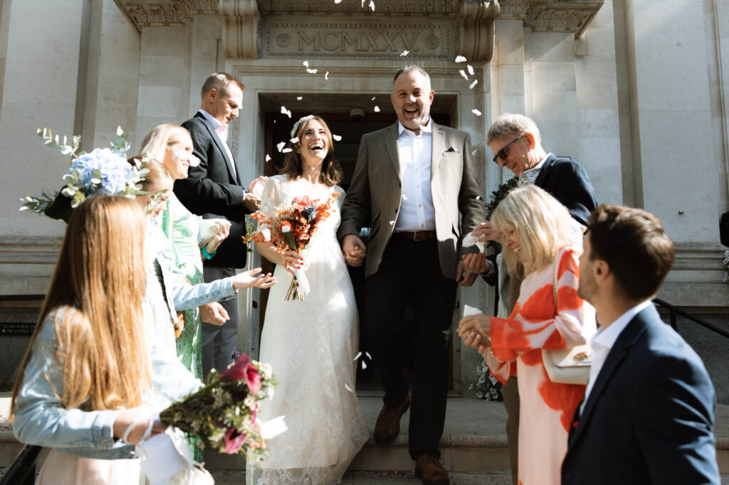 London wedding shot by wedding photographer Chris Goddard