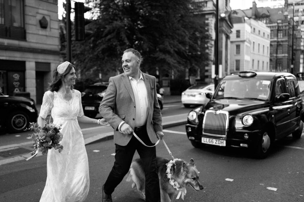London wedding shot by wedding photographer Chris Goddard
