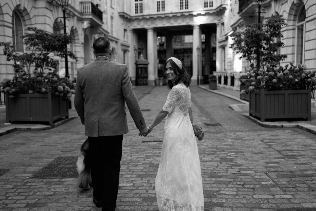 London wedding shot by wedding photographer Chris Goddard