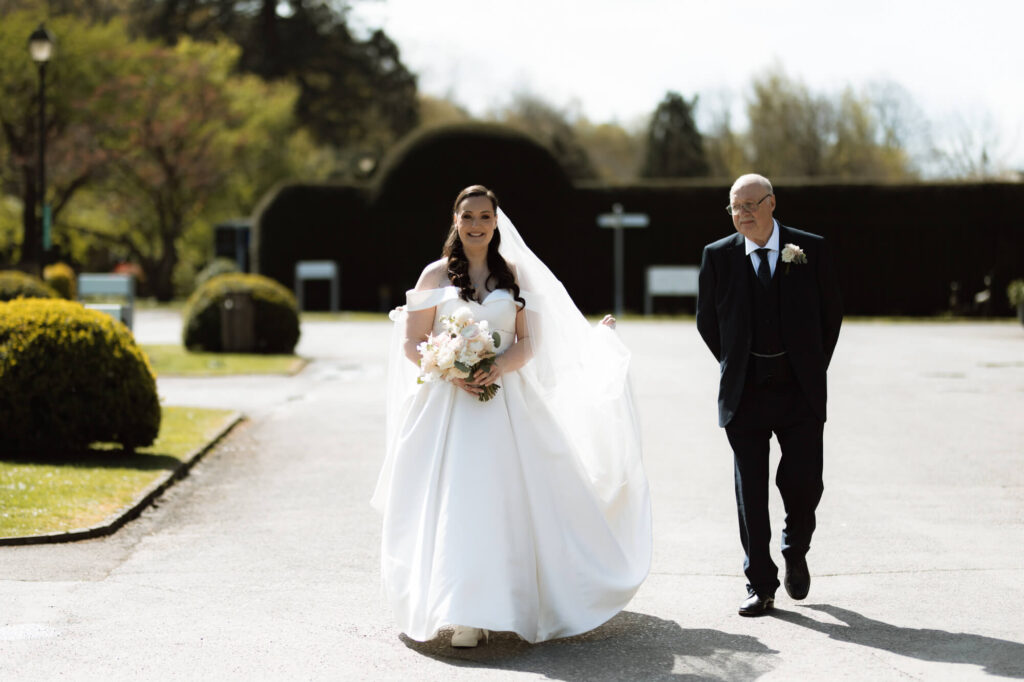 Image of bride shot by devon and cornwall wedding photographer, chris goddard